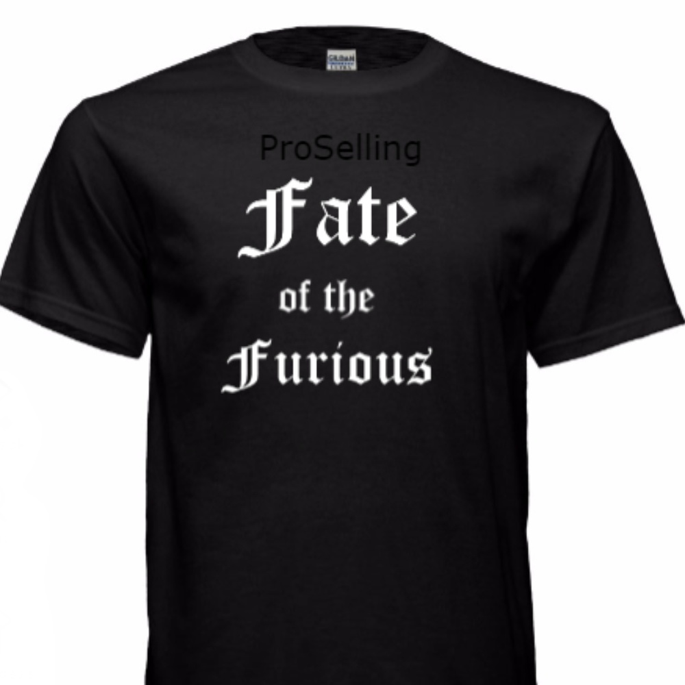 Custom T-shirt "Fate of the Furious"
